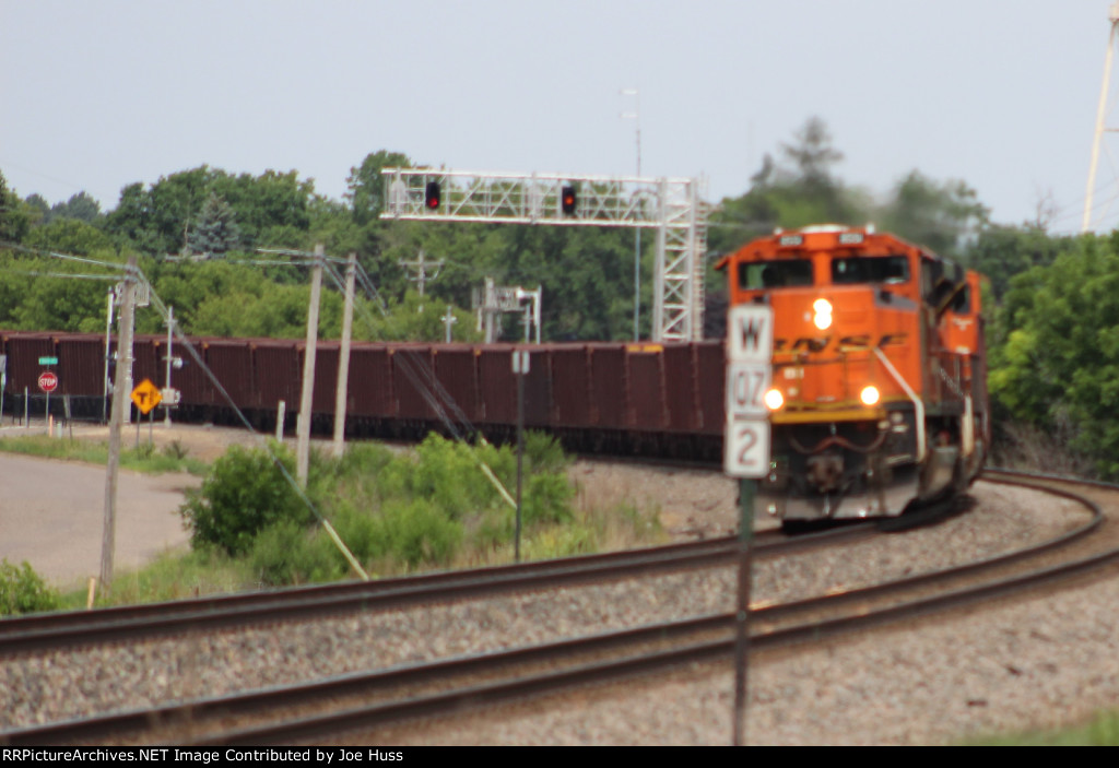 BNSF 8551 East